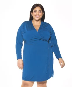 Plus Size ALEXIA ADMOR Amelia Wrap Dress