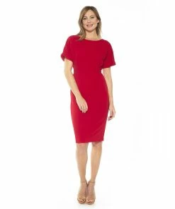 Women's ALEXIA ADMOR Jacqueline Dolman Sheath Dress