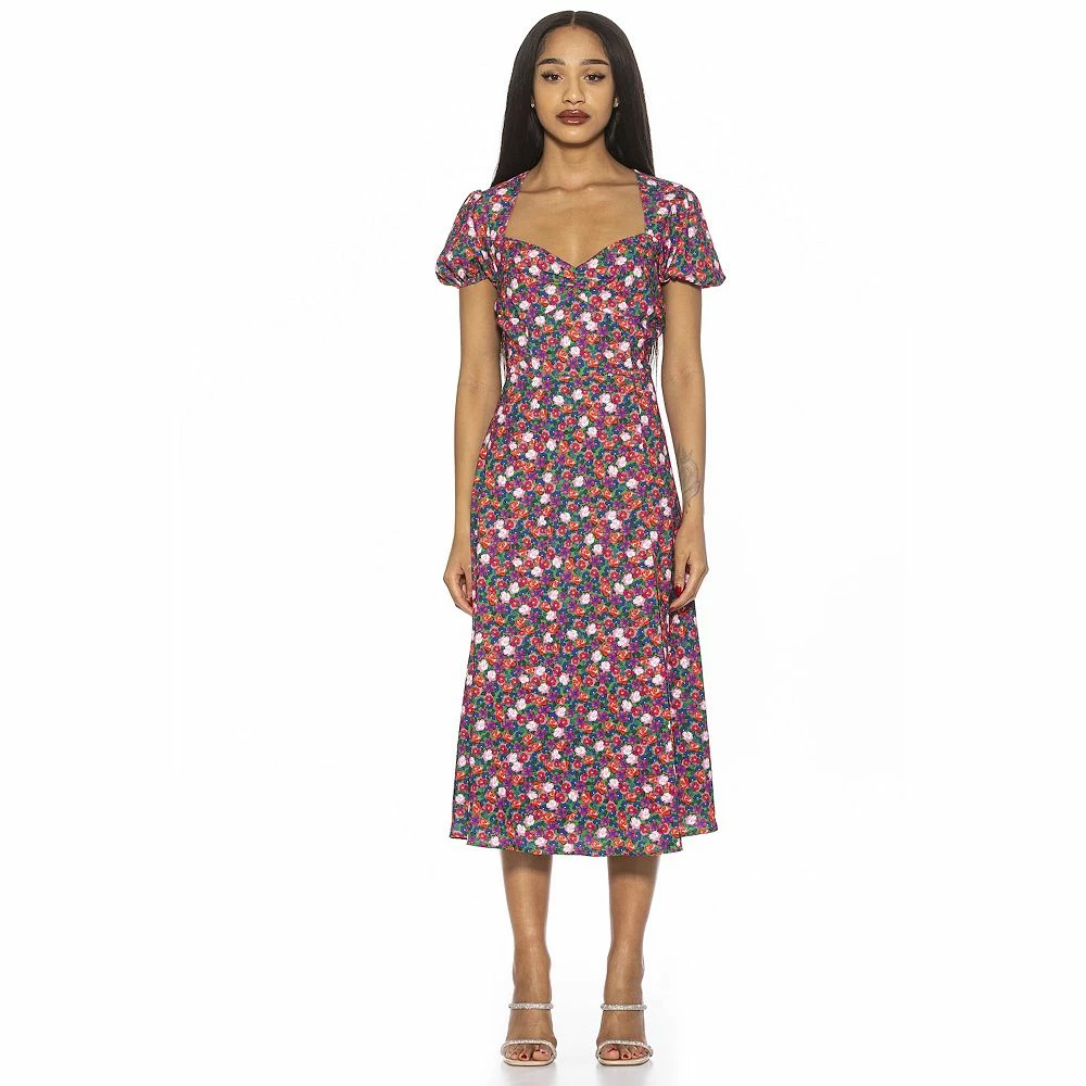 Women's ALEXIA ADMOR Gracie Fit & Flare Dress - Image 5