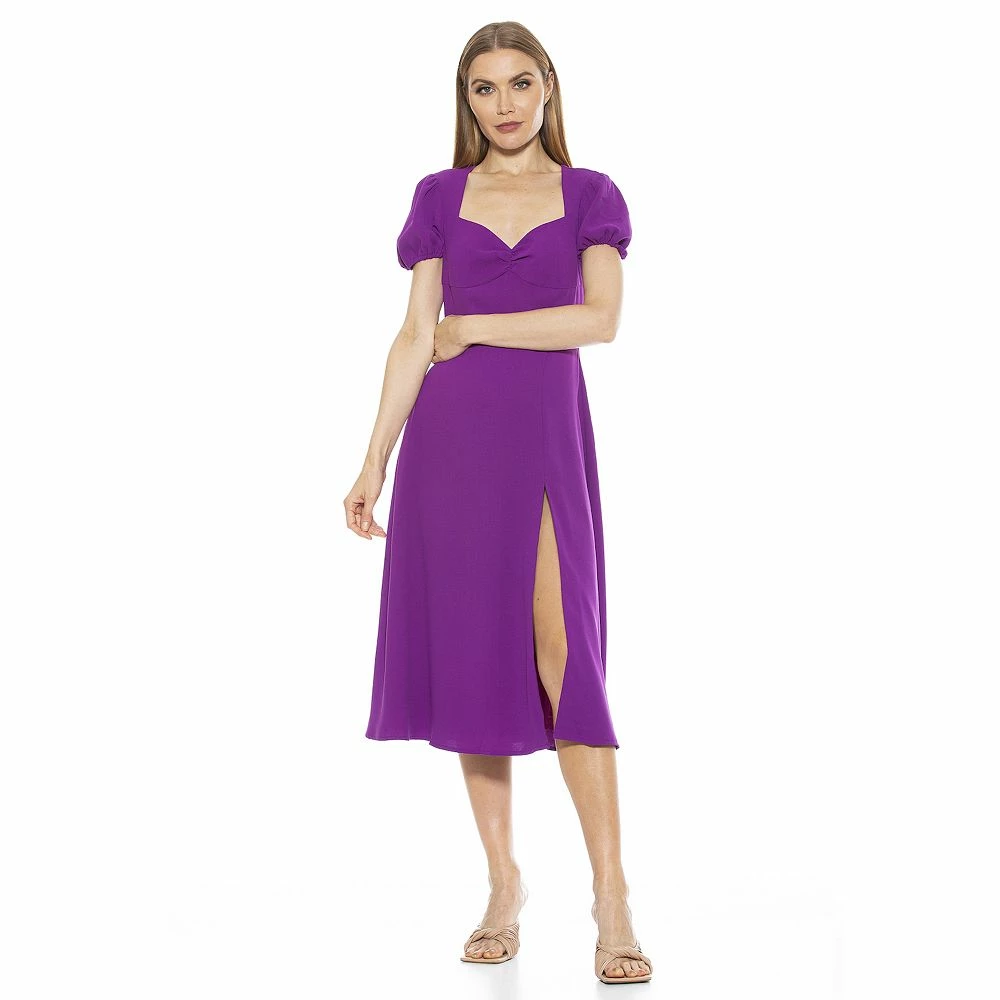 Women's ALEXIA ADMOR Gracie Fit & Flare Dress - Image 9