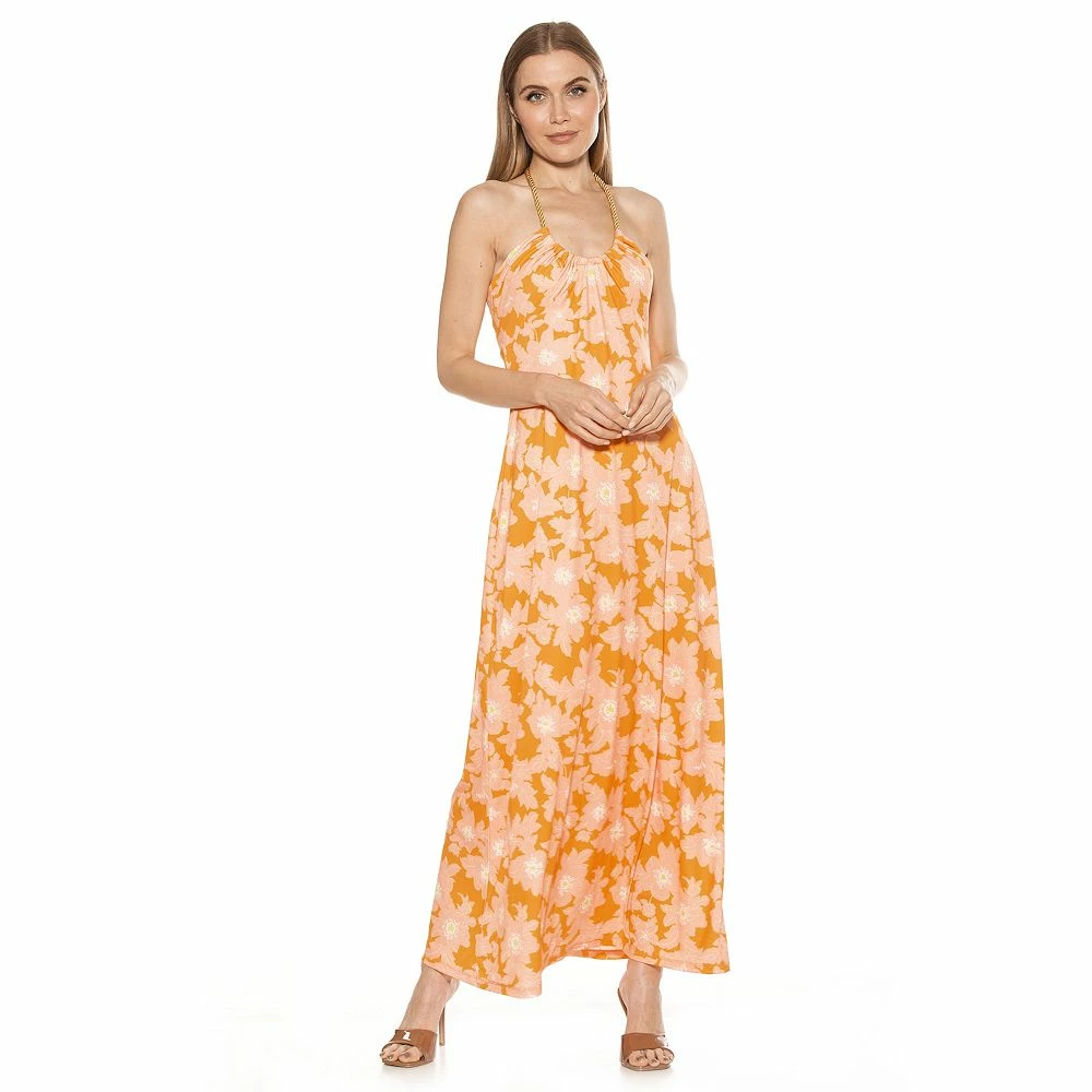 Women's ALEXIA ADMOR Selena Scoopneck Maxi Dress - Image 2