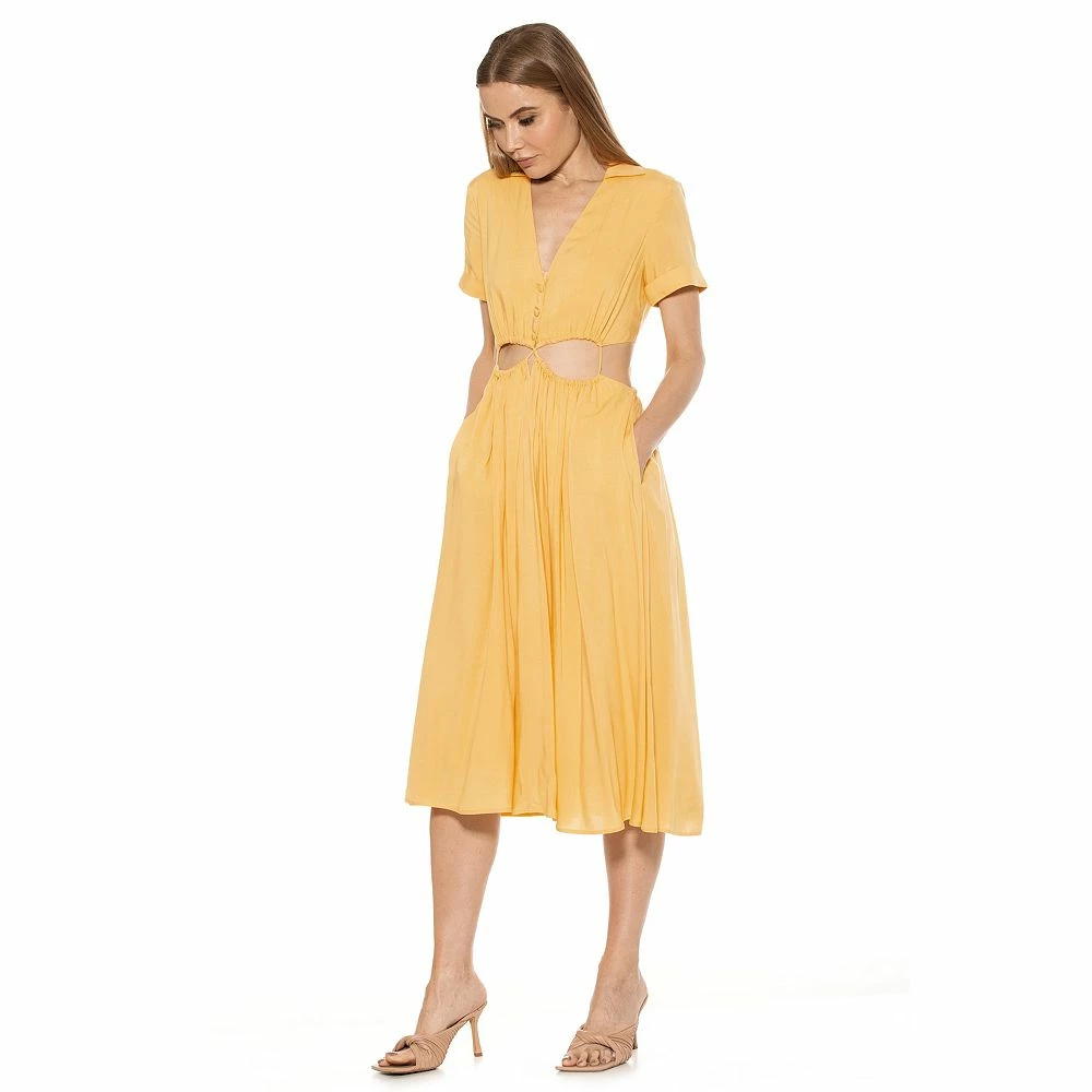 Women's ALEXIA ADMOR Cassidy Collared Button Down Shirtdress - Image 7