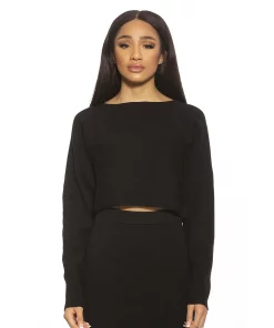 Women's ALEXIA ADMOR Ribbed Knit Dolman Sleeve Top