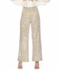 Women's ALEXIA ADMOR Wide-Leg Sequin Pants