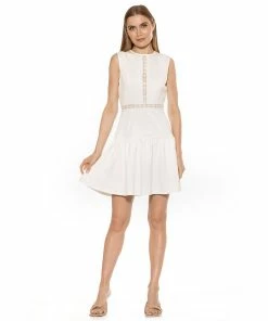 Women's ALEXIA ADMOR Justine Sleeveless Dropped Waist Dress