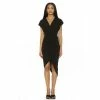Women's ALEXIA ADMOR Ruched High-Low Midi Dress
