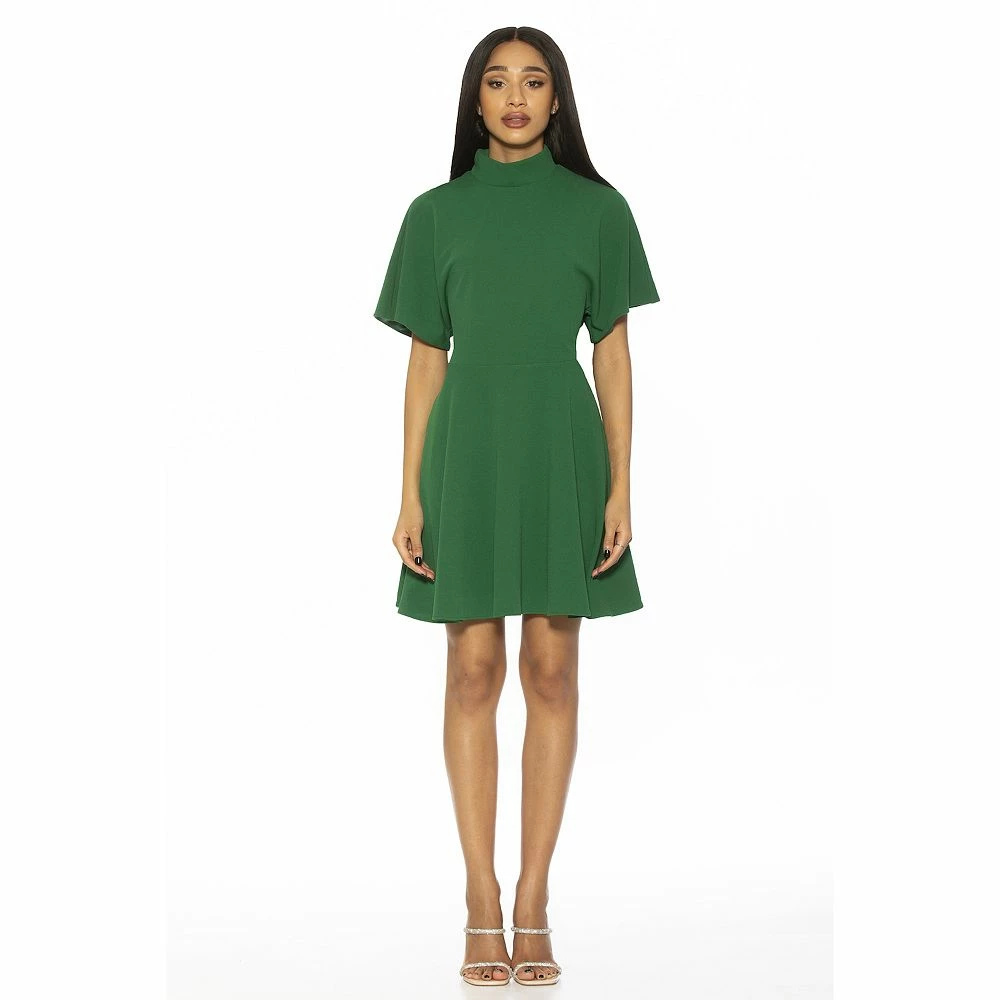 Women's ALEXIA ADMOR Dolman Fit & Flare Mini Dress - Image 2