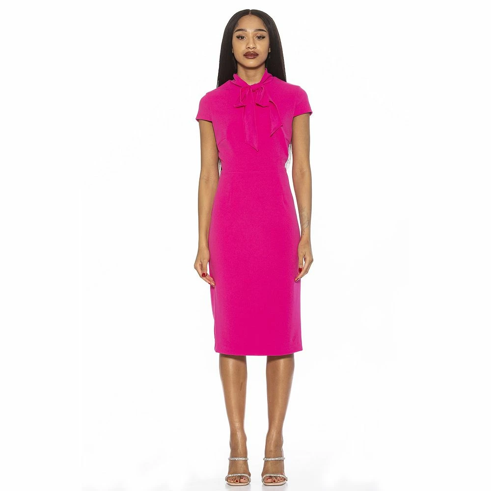 Women's ALEXIA ADMOR Cap-Sleeve Sheath Dress - Image 2