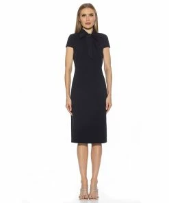 Women's ALEXIA ADMOR Cap-Sleeve Sheath Dress