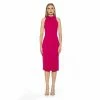 Women's ALEXIA ADMOR Mockneck Midi Sheath Dress
