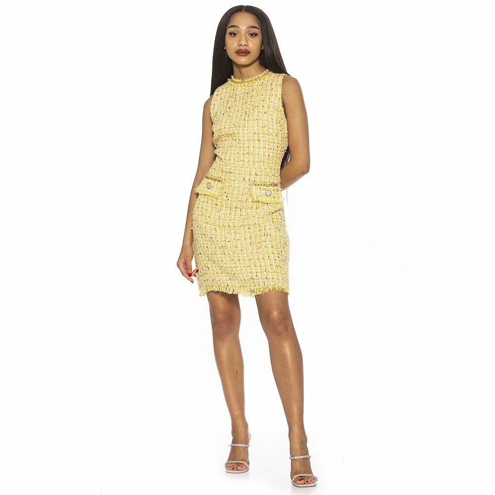 Women's ALEXIA ADMOR Klara Tweed Shift Dress
