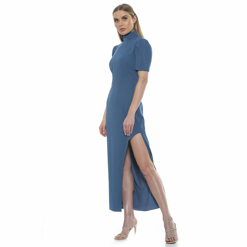 Women's ALEXIA ADMOR Mockneck High-Slit Maxi Dress - Image 4