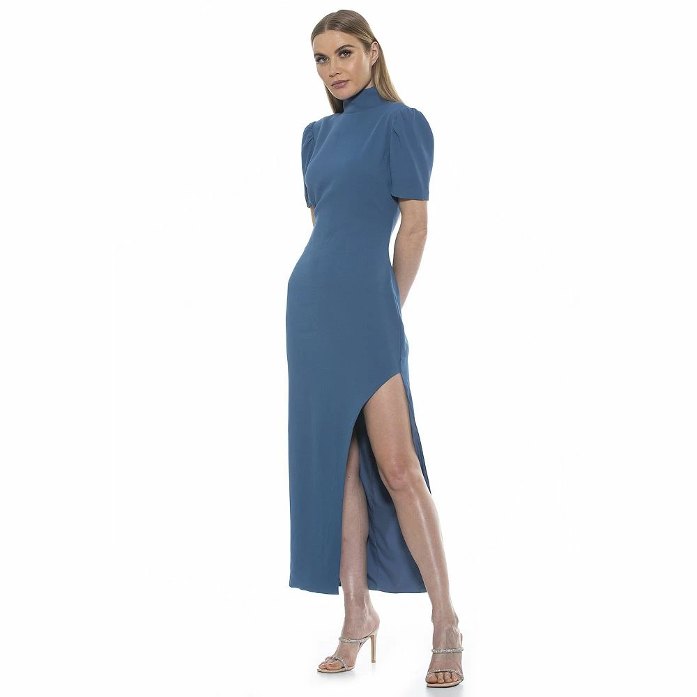 Women's ALEXIA ADMOR Mockneck High-Slit Maxi Dress - Image 5