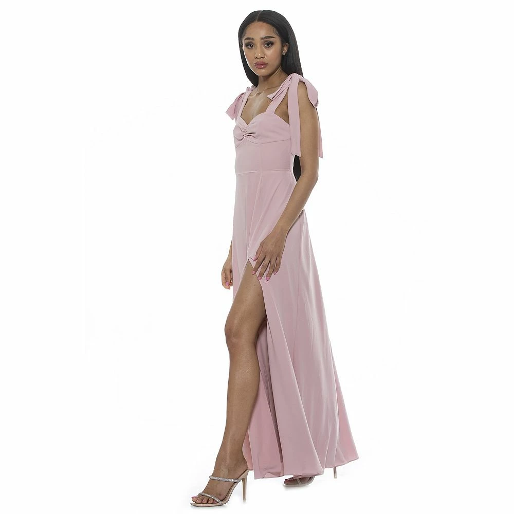 Women's ALEXIA ADMOR Side Slit Sweetheart Maxi Dress - Image 7
