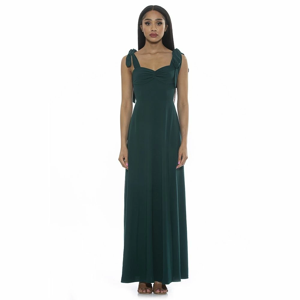 Women's ALEXIA ADMOR Side Slit Sweetheart Maxi Dress - Image 3